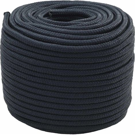 Boat Rope Royal Blue 500 m Polyester vidaXL
