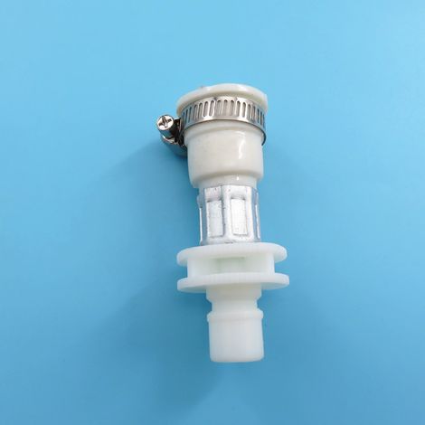 Wasserzulaufschlauchanschluss für automatische Waschmaschinen, Wassereinspritzschlauch mit Stahlkopf, Autowaschschlauch, Sanitärzubehör, Bajonettanschluss auf 4/8"-Anschluss.