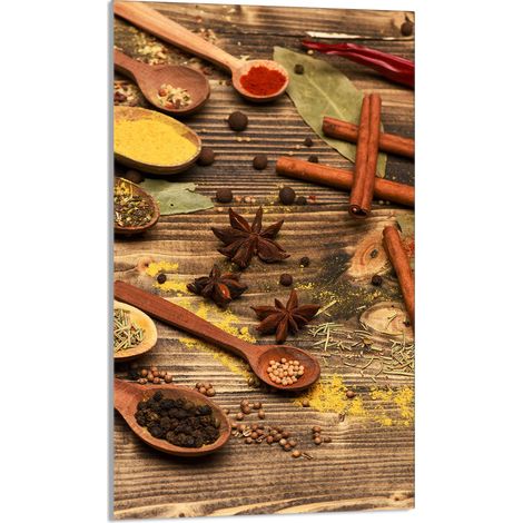 TABLA DE CORTAR DE VIDRIO 30x52 Especias (1/5)