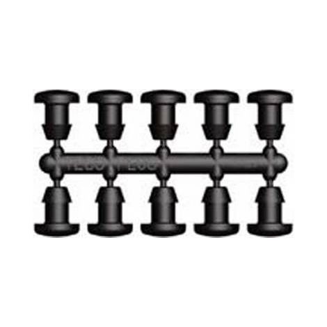 10 x TAPPINI RIPARAZIONE (SET 10 PZ) Misura: Innesto 4,5 mm
