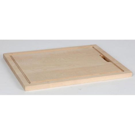 BURI Schneidebrett 40x30cm aus unbehandeltem Birkenholz Küche Lebensmittel (1/2)