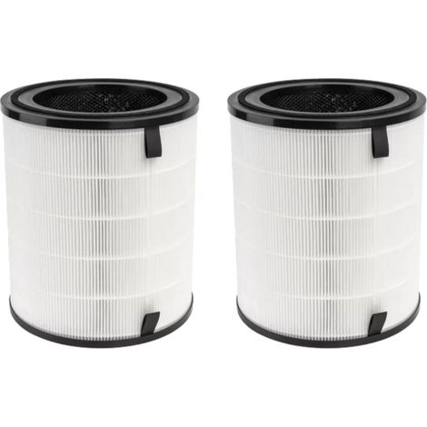 2x Trade-Shop Ersatz-Filter 3-stufig (Vorfilter, Aktivkohlefilter, HEPA-Filter) für Levoit LV-H133-RF Luftreiniger ersetzt LV-H133-RF-RTL