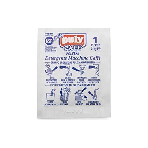 LELIT Polvere Detergente - Detergente per Gruppo Monodose - Detergente per Attrezzature da Macchina da Caffè - PLA9201 - Bianco - Confezione da 40