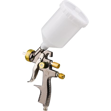 Kit de pistolet à peinture pneumatique LVLP 1,8 mm avec godet de 600 ml, mini-pistolet à peinture pneumatique portable, pulvérisation à 360 degrés (1/5)