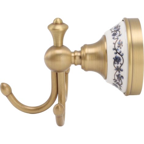 Patère murale de salle de bain, élégante et décorative, pour vêtements et peignoirs dans le salon. (1/5)