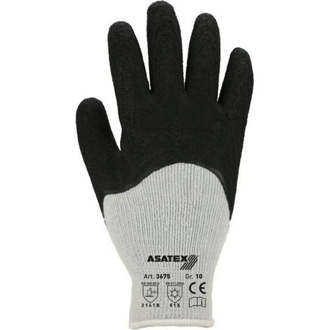 Kälteschutzhandschuhe Gr.10 schwarz/grau EN 388,EN 511 PSA II (1/5)