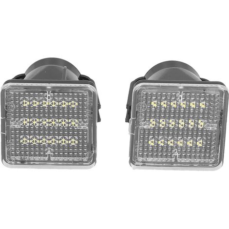 Paar hochleistungsfähige 6000K LED-Kennzeichenleuchten 812700C040, kompatibel mit Tacoma/Tundra (1/3)