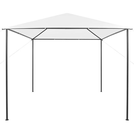 Tonnelle 3x3x2,9 m Blanc 180 g/m²