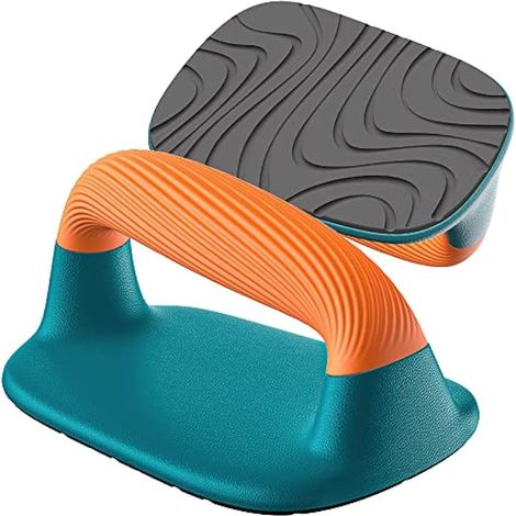 Dolibest Poignées de Pompes, Barres de Pression Pushup Support de Poignées pour équipement de Musculation du Haut du Corps au Sol de Gymnastique à Domicile Exercice de Fitness, 17x13x9cm (1/5)