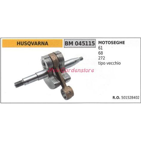 Albero motore HUSQVARNA motore motosega 61 68 272 TIPO VECCHIO 045115