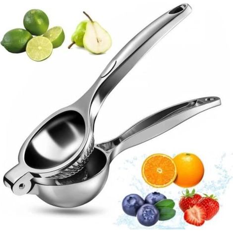 Presse Agrume à Levier - Presse-Citron Manuel - Acier Inoxydable Anticorrosion - Ergonomique - Facile à Nettoyer (1/4)
