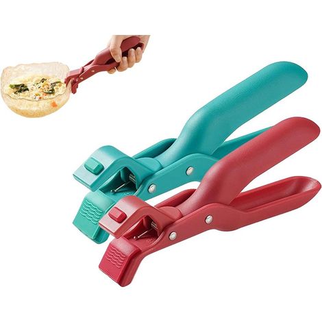 Pince porte-bol anti-brûlure multi-usages en silicone antidérapant pour la cuisine (1/5)