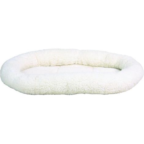 Lit douillet reversible 47cm D38 cm blanc rouge compatible avec chat - Trixie (1/4)
