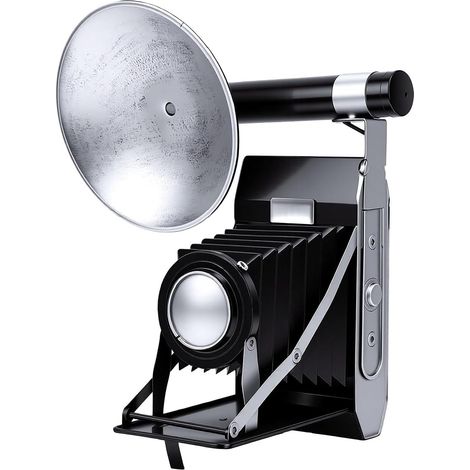Dekorative Retro-Kamera aus Eisen, 27 x 18,5 x 32 cm (1/5)