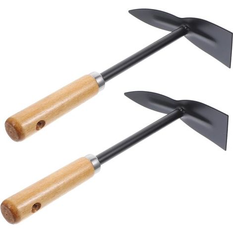 Truelle de jardin en 2 parties avec poignée ergonomique pour planter, repiquer et désherber, outils de jardin durables pour les jardins (1/5)