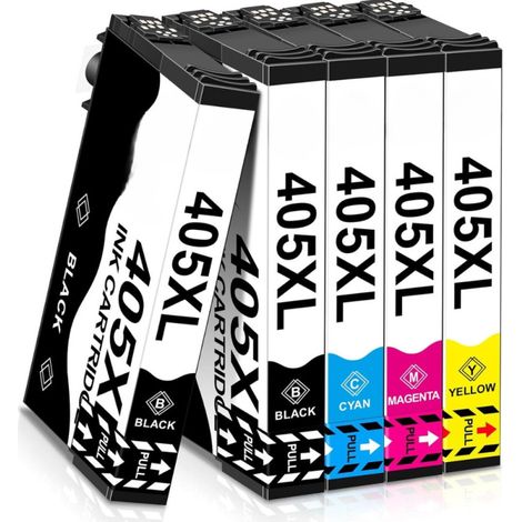 Pack de Cartouches 405 XL Compatibles pour Imprimante EPSON 405 XL