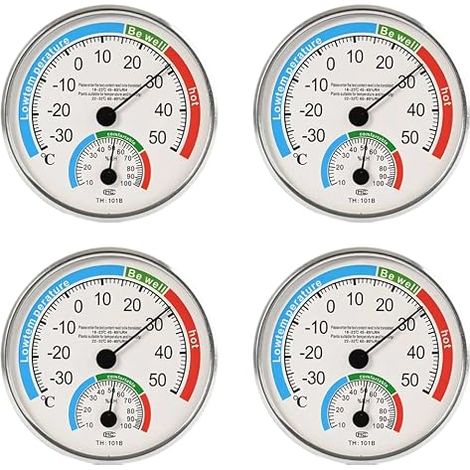 Thermomètre hygromètre Thermo Analogique Humidité ambiante Contrôle de la température intérieure (1/5)