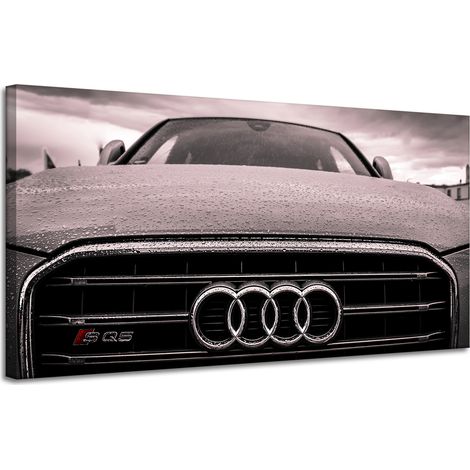 Leinwanddruck Jugend Audi Auto 120x60