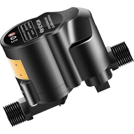 Pompe de surpression automatique, débit 20 litres/minute, 80 Pa, compatible avec les surpresseurs de chauffe-eau de douche. (1/5)