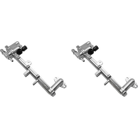 Deux conduits de chauffage en aluminium équipés de capteurs LR122709 LR109402 LR018273 compatibles avec Discovery LR4 Range Rover RR Sport 5.0L V8 (1/5)