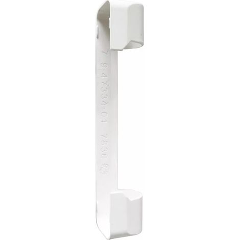FERCO Cache palier compas bois et PVC - Uni-Jet - Noir - ral 9005