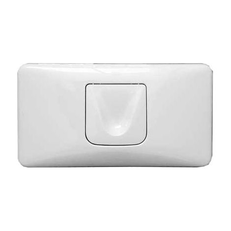 PLACCA DI COMANDO 37051 MONO TASTO  BIANCA     GROHE