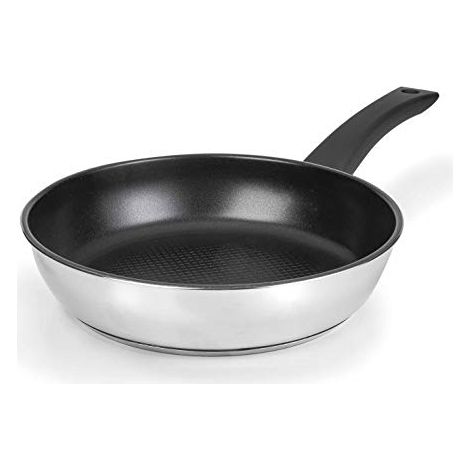 Padella Lacor Home 24 cm Argento Acciaio inox