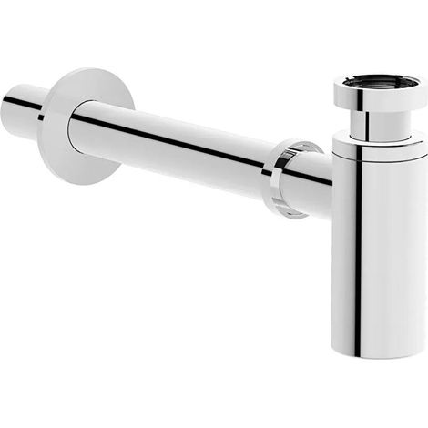 Vitra Universal Bottle Trap for Basins - Chrome (1/2)