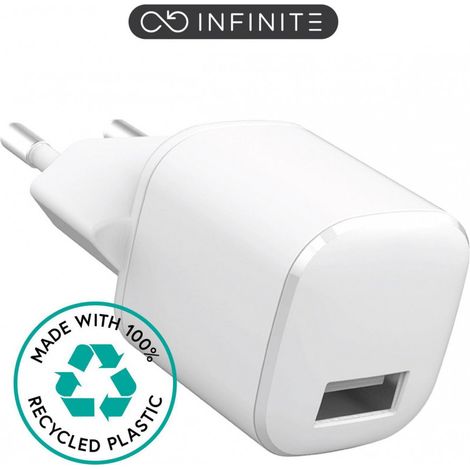 Chargeur secteur pour smartphone eSTUFF ES637001 (blanc)