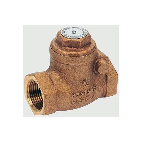 Clapet anti-retour en Bronze RS PRO, 1pouce, 20 bar ( Prix pour 1 )