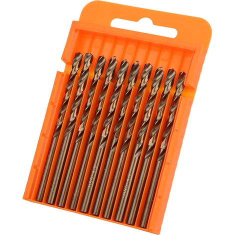 10 forets HSS 4,2mm en acier rapide pour perçage métal, outil électrique perçage précis, lot de 10 pièces. (1/5)
