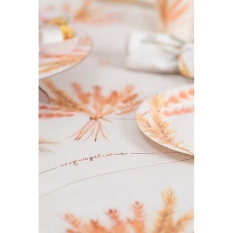Chemin de table - - Un Jour Précieux - Rose gold - Blanc (1/3)