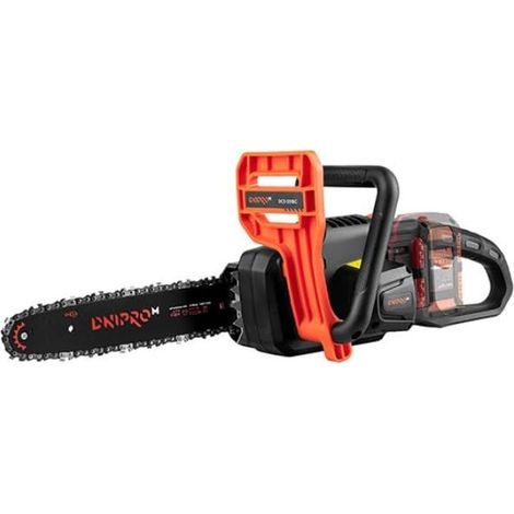 Tronçonneuse sur Batterie DCS-201BC 20V - Guide 30 cm, Moteur Brushless, Lubrification Auto, Tension Chaîne Sans Outil, Frein Chaîne - Par Dnipro-M (1/5)
