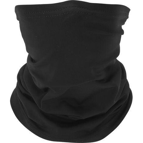 Cache-visage Protection Solaire - UPF 50+ - Nylon Léger Respirant pour Vélo Randonnée Camping - Noir - 1 Pièce (1/5)