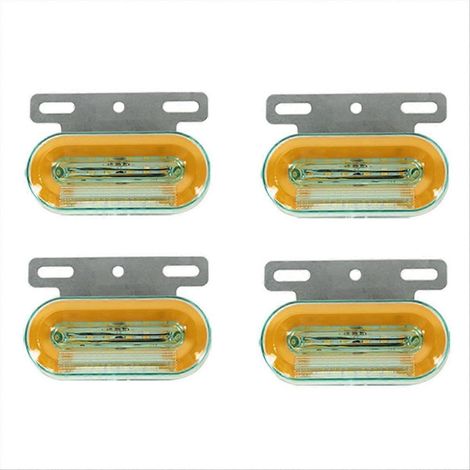 Feux de gabarit à DEL pour remorque, feux de position latéraux pour camion, 12 V (1/5)