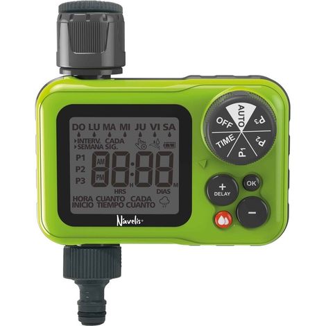 Programador de riego digital 2xAAA IP54 (1/2)