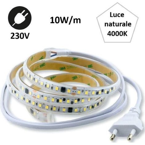 STRIP LED AC230 10W LUCE NATURALE 4000K 1MT IP65 BEGHELLI (1/2)