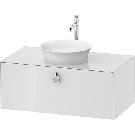 DURAVIT WT498108585 WTU suspendu White Tulip, 1 tiroir, avec