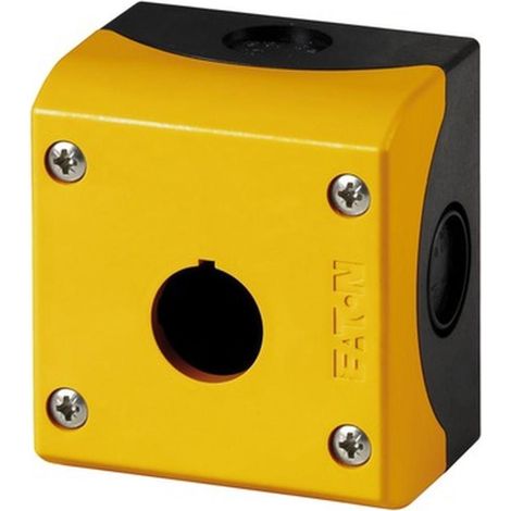 Eaton M22-IY1 216536 Aufbaugehäuse 1 Einbaustelle, für Bodenbefestigung (Ø x H) 22 mm x 80 mm Anthr (1/5)