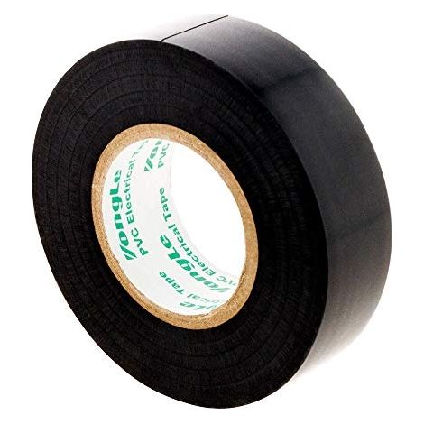 Rouleau adhésif 19mm x 20m - Noir - Zenitech
