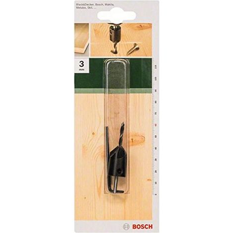 Broca madera avellanador: 3x30x60mm: DIY (5) (1/4)