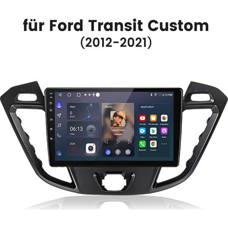 Autoradio Hexinex Pour Ford Transit 2012-2021 Android 14 CarPlay 2+64GB