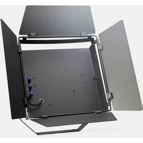 LedsC4 Modular - Projecteur LED 167.7W. Diamètre 36.6cm. Structure en Aluminium, acier. Usage Intérieur IP65. Coloris Gris urbain