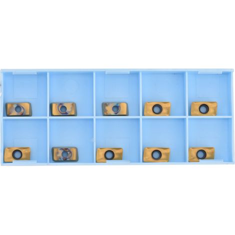 10 Fraises Carbure APMT1135PDER avec Revêtement PVD, Plaquettes de Coupe pour Métal, Lot de 10, Usinage et Découpe (1/5)
