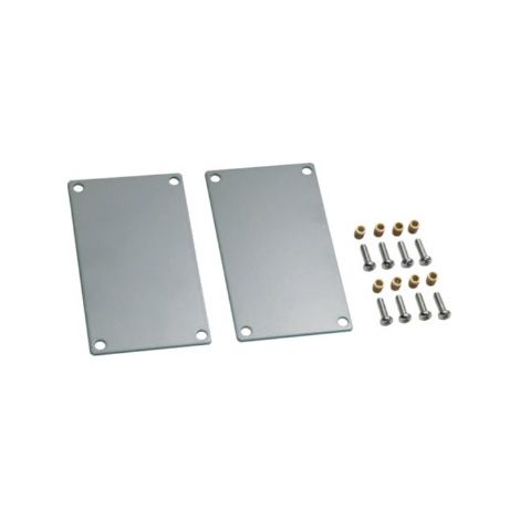 Embout DABA 50x80 alu Ano - GOULOTTE INSTALLATIO HAGER DABA500806ELN
