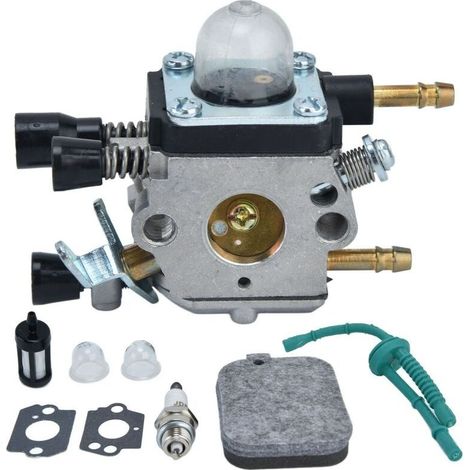 Carburateur pour souffleur de feuilles Stihl BG45 BG46 BG55 BG65 BR45C SH55 SH85 – Kit de Tune Up inclus – Aluminium résistant à la corrosion (1/5)