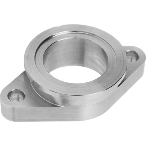 Bride de Wastegate Adaptateur 2 Trous Vers V-Band Étanche Résistant Chaleur Fiable Économie Énergie pour Auto (1/5)