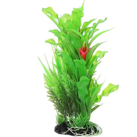 Plantes aquatiques artificielles de sécurité pour aquarium, idéales pour la décoration et l'aménagement paysager. (1/3)