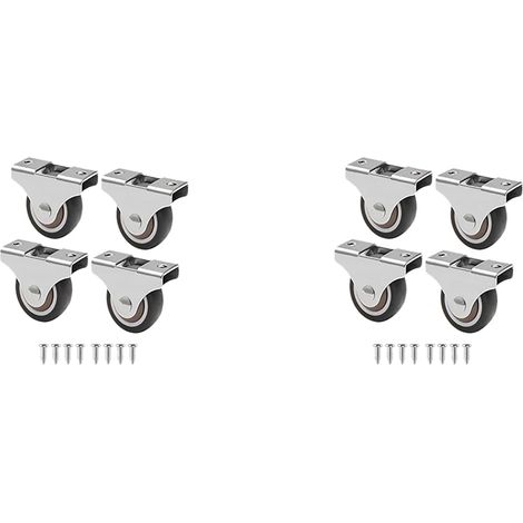 petites roulettes de 25 mm pour meubles roulettes pivotantes
