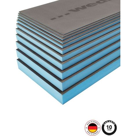 Pack 3 panneaux de construction WEDI 250 x 60 x 2 cm